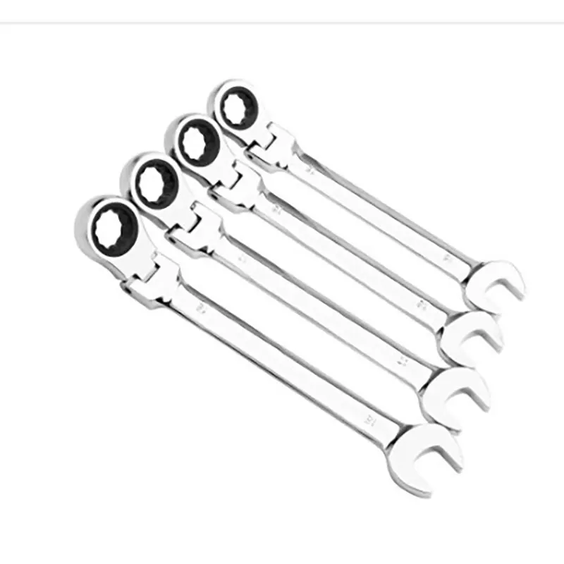 Automatic Fast Labor-Saving Dual-Use Open-Ended Universal 72-Tooth Ratchet Wrench Movable Head Open Plummer