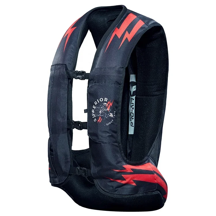 DUHAN New Design Black Slow Rebound Back Protector Motorcycle Vest Airbag