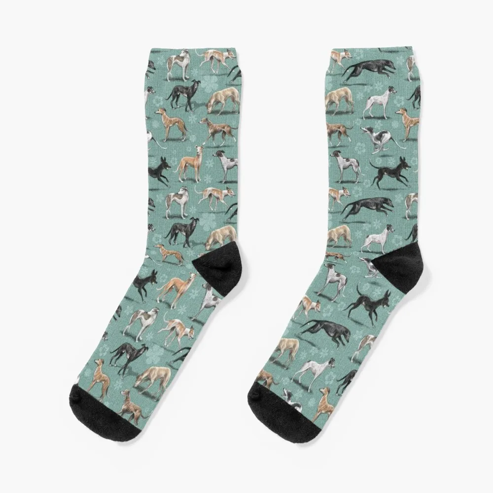 

The Greyhound Socks japanese fashion basketball Socks Women Men's