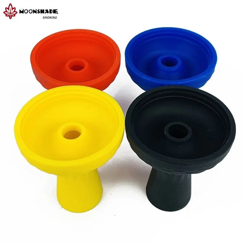 One Hole Silicone Arab Hookah Healthy Heat-resistant Bowls Complete Chichas Shisha Smoke Accessories hookah accessories
