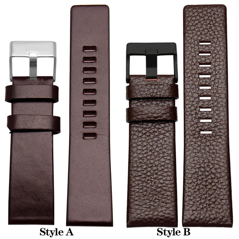 Cheap Classic Leather 22 mm Wristwatch Strap DZ5330_K0016343
