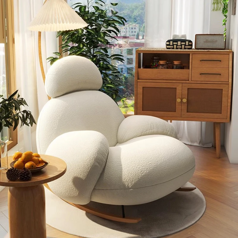 

Nordic Bag Living Room Sofas Minimalist Modern Lazy Bedroom Single Designer Sofa Puff Relaxing Meuble Salon Home Furniture