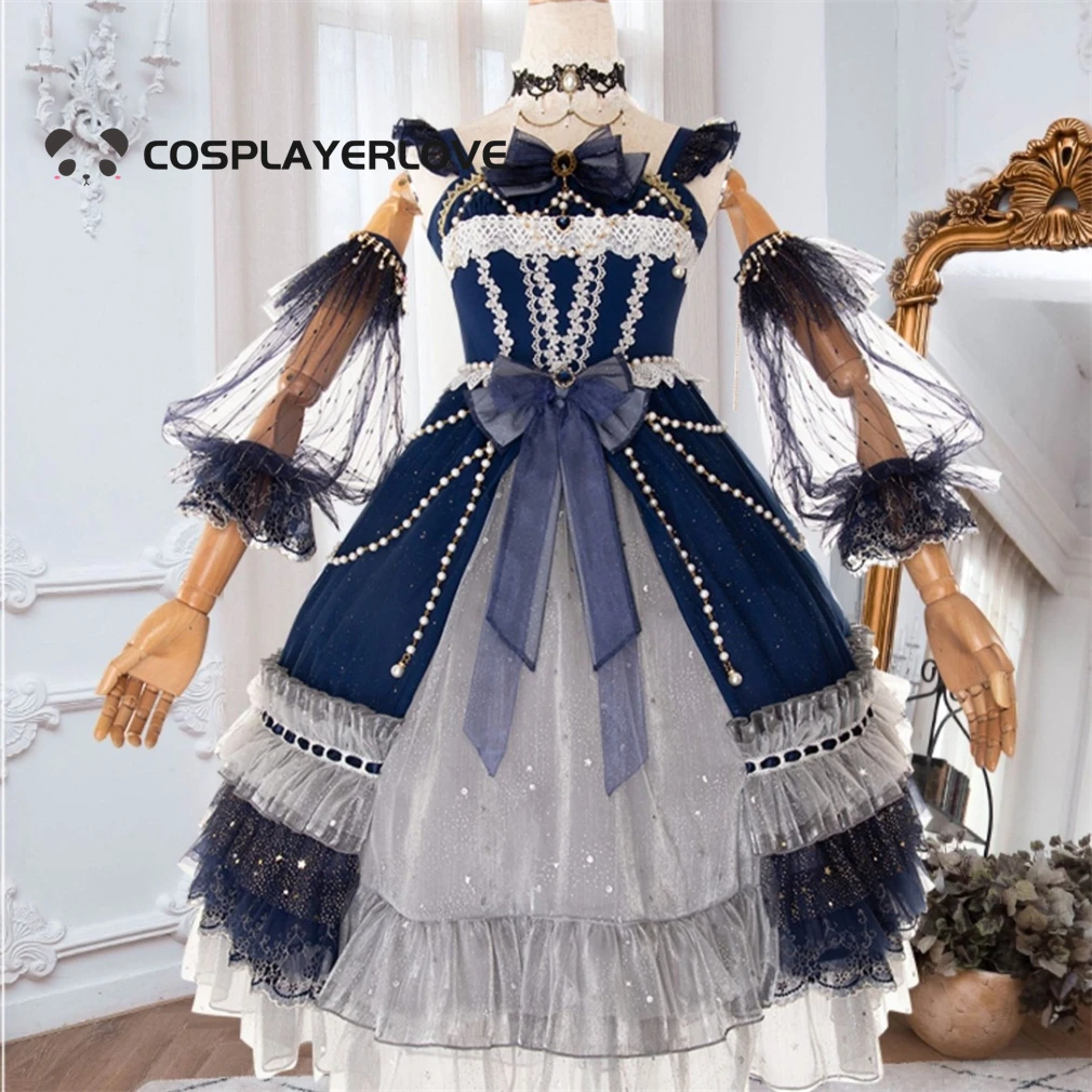 

lolita dress Starry Night JSK Gorgeous cla elegant long dress court style tea dress Halloween Outfit