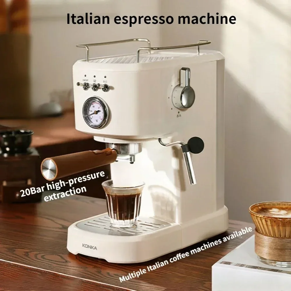 Italian coffee machine semi-automatic extraction Espresso machine household small handle capsule coffee machine coffee maker