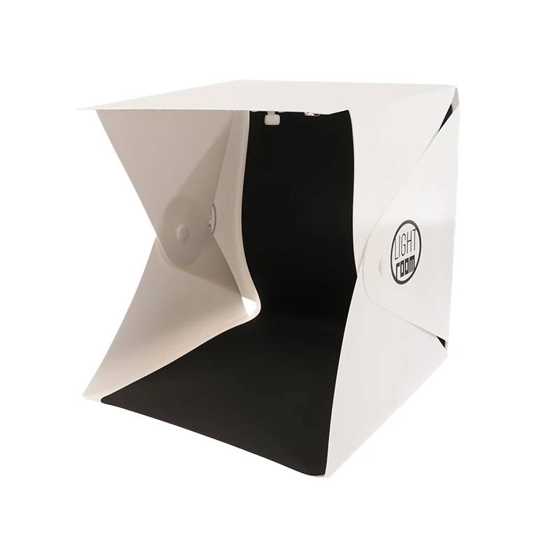 2 Background LED Folding Lightbox Portable Photography Photo Studio Softbox Brightness Light Box DSLR SLR Creative Mini Studio