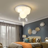 Chambre ours plafonnier résine pendentif lumière Suspension pour enfant enfants maternelle salon 6