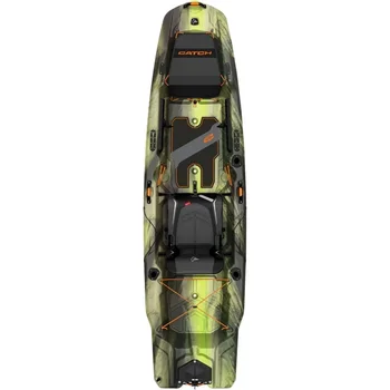 Premium Angler Kayak - Fishing Kayak with Lawnchair  Premium Sit-in Recreational Kayak Adjustable Seating System 2