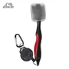 Golf Club Cleaner and Golf Club Brush 2 in 1 Retractable Zip-line Buckle and Retractable Sharp Pick Brush Head Wire Bristles 6