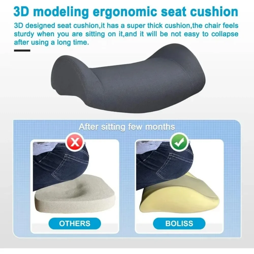 400lbs High-Back Mesh Ergonomic Drafting Chair,Tall Office Chair, Standing Desk Chair,Adjustable Headrest 3