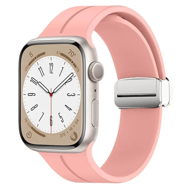 Magnetic Buckle Silicone Strap