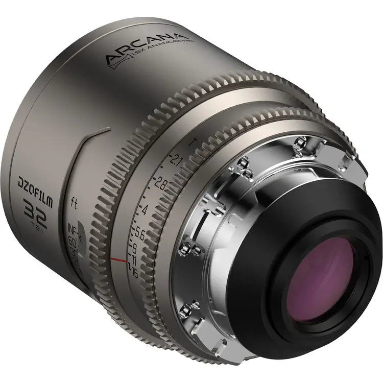 DZOFilm Arcana 32mm/45mm/75mm T2.1 풀 프레임 1.5x 아나모픽 프라임 렌즈 (ARRI PL 마운트용)