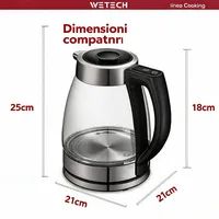 Nouvelle Bouilloire Électrique 2026 0,5 L en Acier Inoxydable, Chauffe-Eau avec Arrêt Automatique et Fonction Maintien au Chaud, Sans BPA, en Plastique, pour Cuisine et Bureau 4