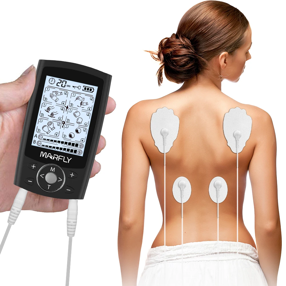 Electro Shock Therapy Machine Electric Muscle Stimulator Back Pain Relief  Tens