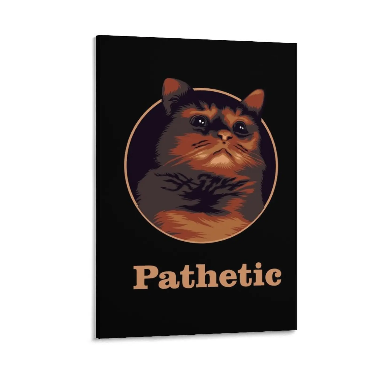 

Pathetic Cat Canvas Painting Wall posters Paintings on canvas for living room posters