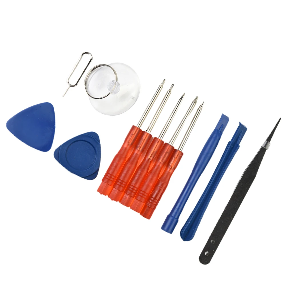 

Hand Tools Disassemble Tool 12Pcs Crowbar Pry Disassemble Tool Dual Ends Spudger Phone Opening Tools Repair Kit