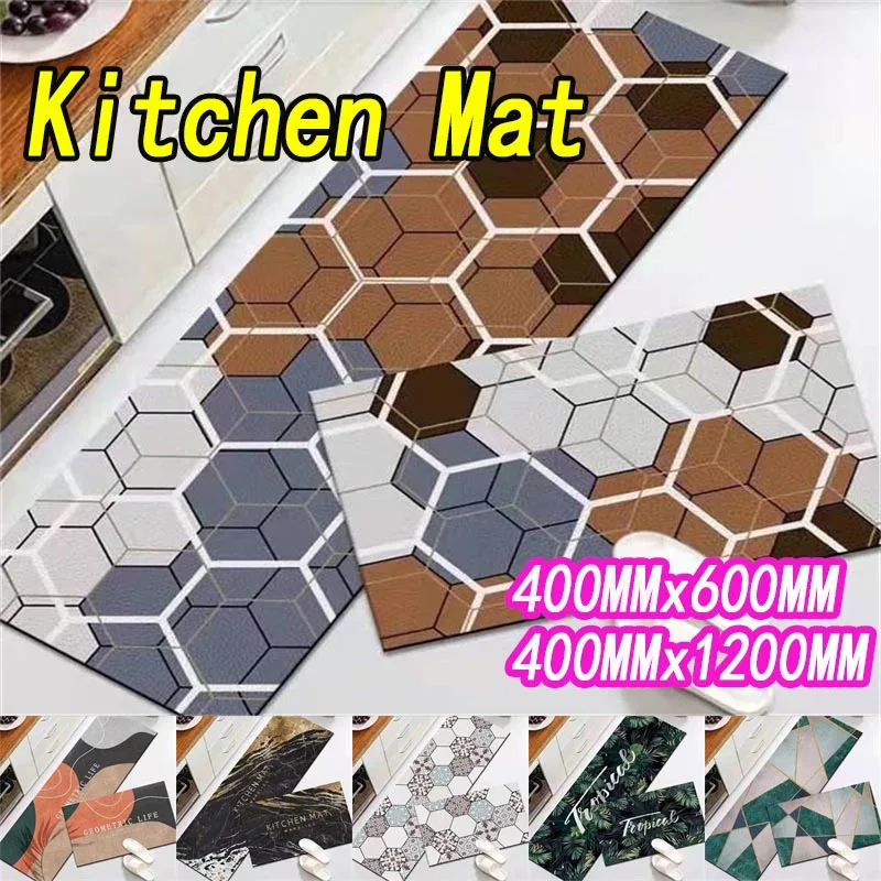 2022 New Nordic Luxury Style Kitchen Mat Floor Rug Easy Clean Long Doormat Modern Home Decor Mats |