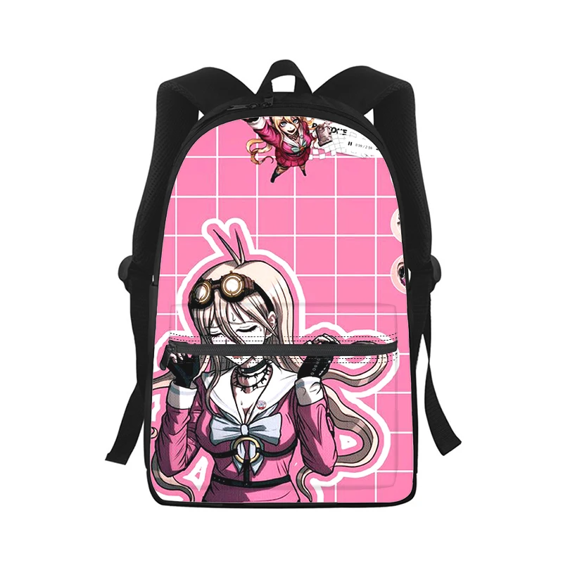 anime danganronpa miu iruma Men Women Backpack 3D Print Fashion Student School Bag Laptop Backpack Kids Travel Shoulder Bag
