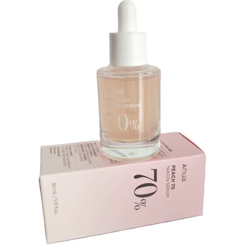 Anua Peach 70% Niacinamide Essence Facial Essence Brightening Skin Tone Moisturizing 30ml Serum for Face Anti-Aging MOISTURIZING 2