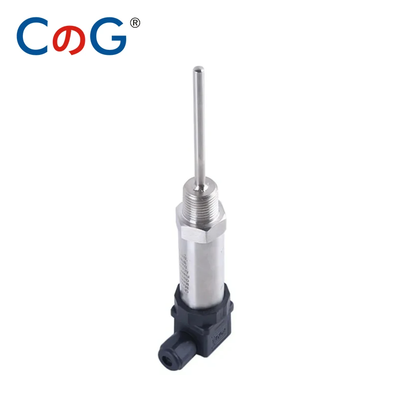 CG Hirschmann Integrated PT100 Temperature Transmitter Insertion Type Thermal Resistance Temperature Sensor 4-20mA/0-10V Output