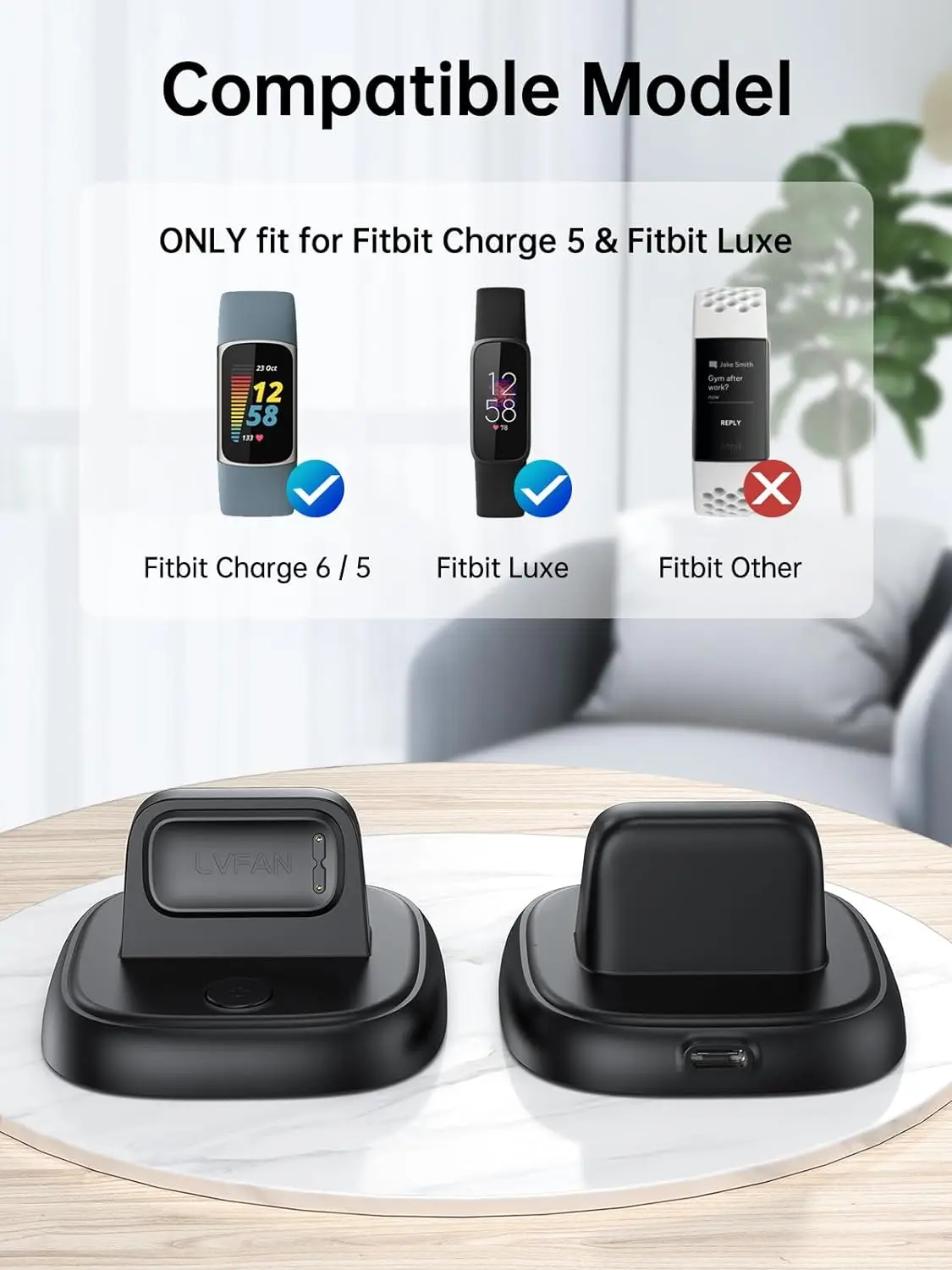 Horloge Oplader Voor Fitbit 6 Charge 5 Luxe Smart Watch Snellaadstation Magnetische Oplader Stand Dock Met Oplaadkabel AliExpress