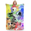Dandy's World Game Accessories Blanket Super Soft Warm Throw Blankets for Sofa Multi-size Throws And Blankets 1
