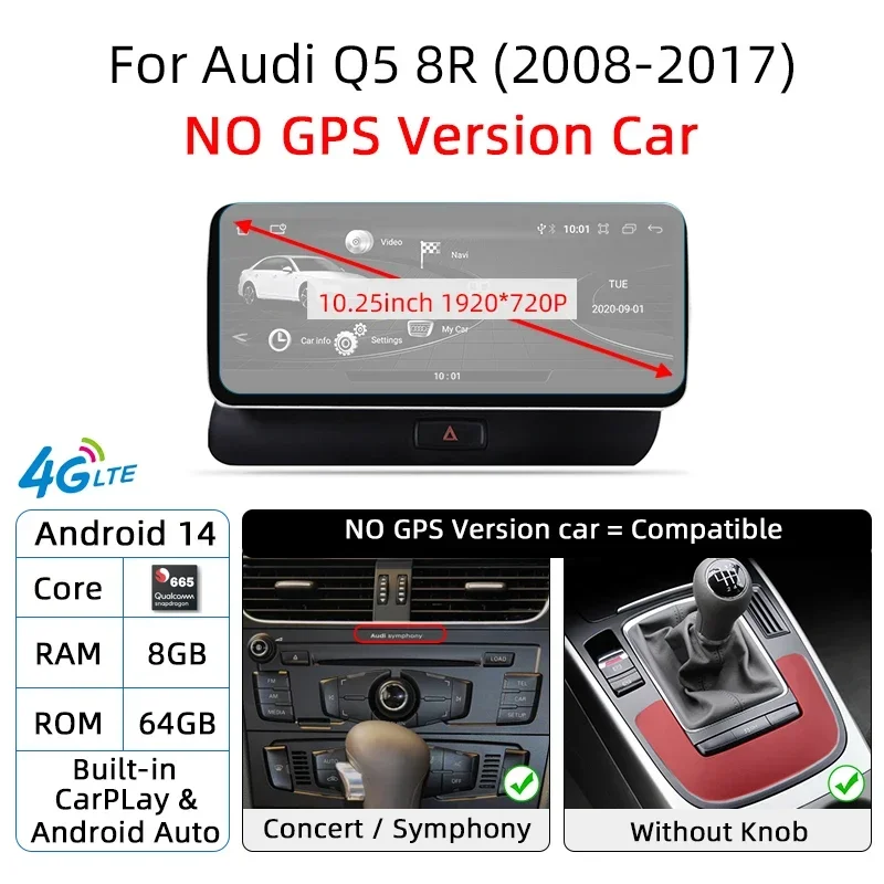 10.25 Q8G64 NO GPS