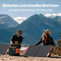 Panneau solaire pliable Jackery SolarSaga 100, module solaire pour Jackery Explorer 500/1000 V2 – module photovoltaïque 100W, système solaire pour le camping et le jardin 3