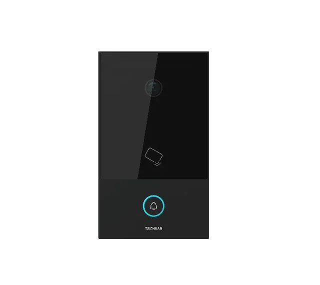 Tuya 10'' TFT LCD Wired Video Door Phone Visual Video Intercom Speakerphone Intercom System With Waterproof Outdoor IR Camera 5