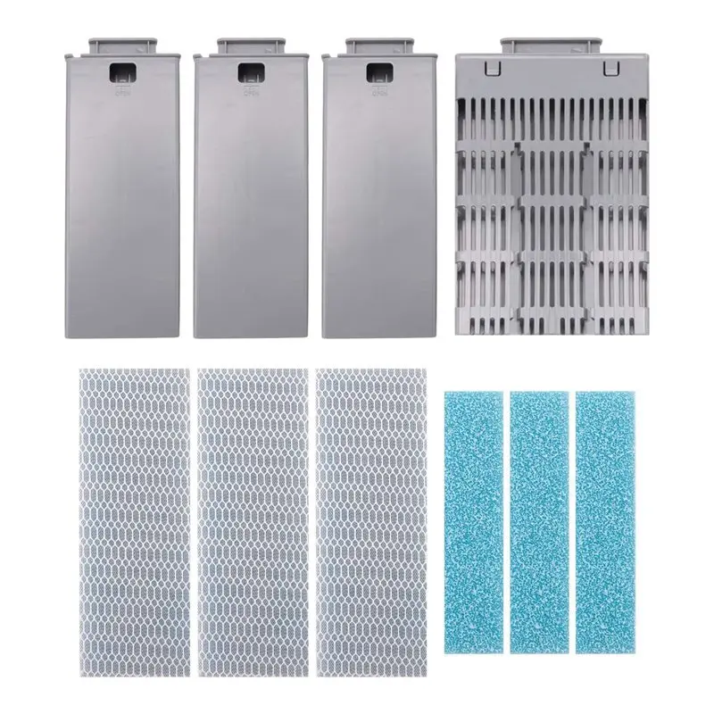 【HOME ESSENTIAL】6X Mijia 어항 필터 카트리지 수족관 물리적 생화학 여과 필터 교체용