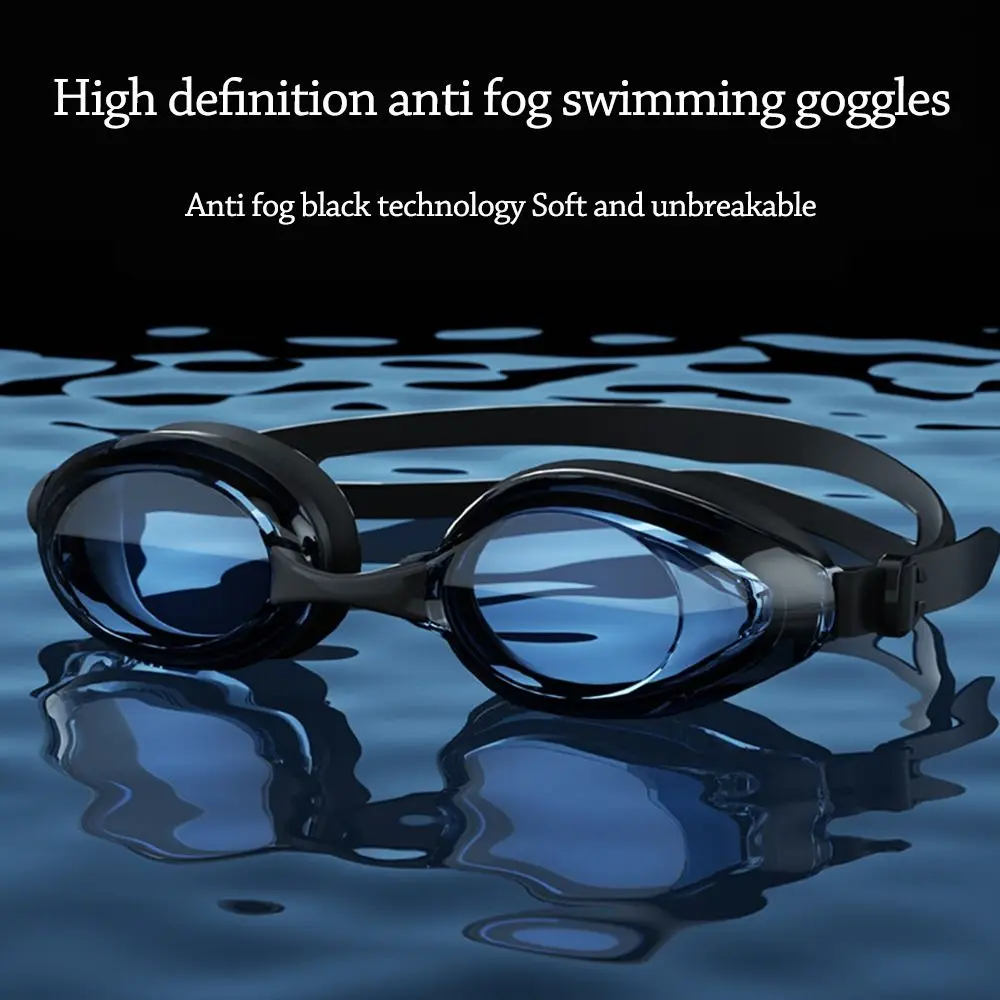 Anti Fog Adjustable Eyeglasses Men Women Creative HD Summer Swimming Goggles Waterproof Silicone Diving Swim Glasses