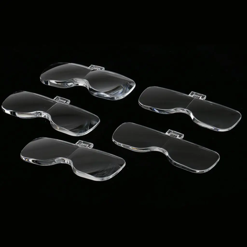 

5 Lens Headset LED Magnifying Glass Extension Supply Hands