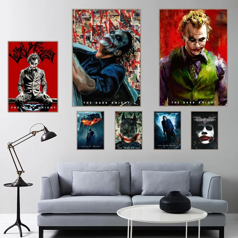 The Dark K-Knight B-Batman Dd Poster Home Room Decor Estetica Art Wall Painting Stickers