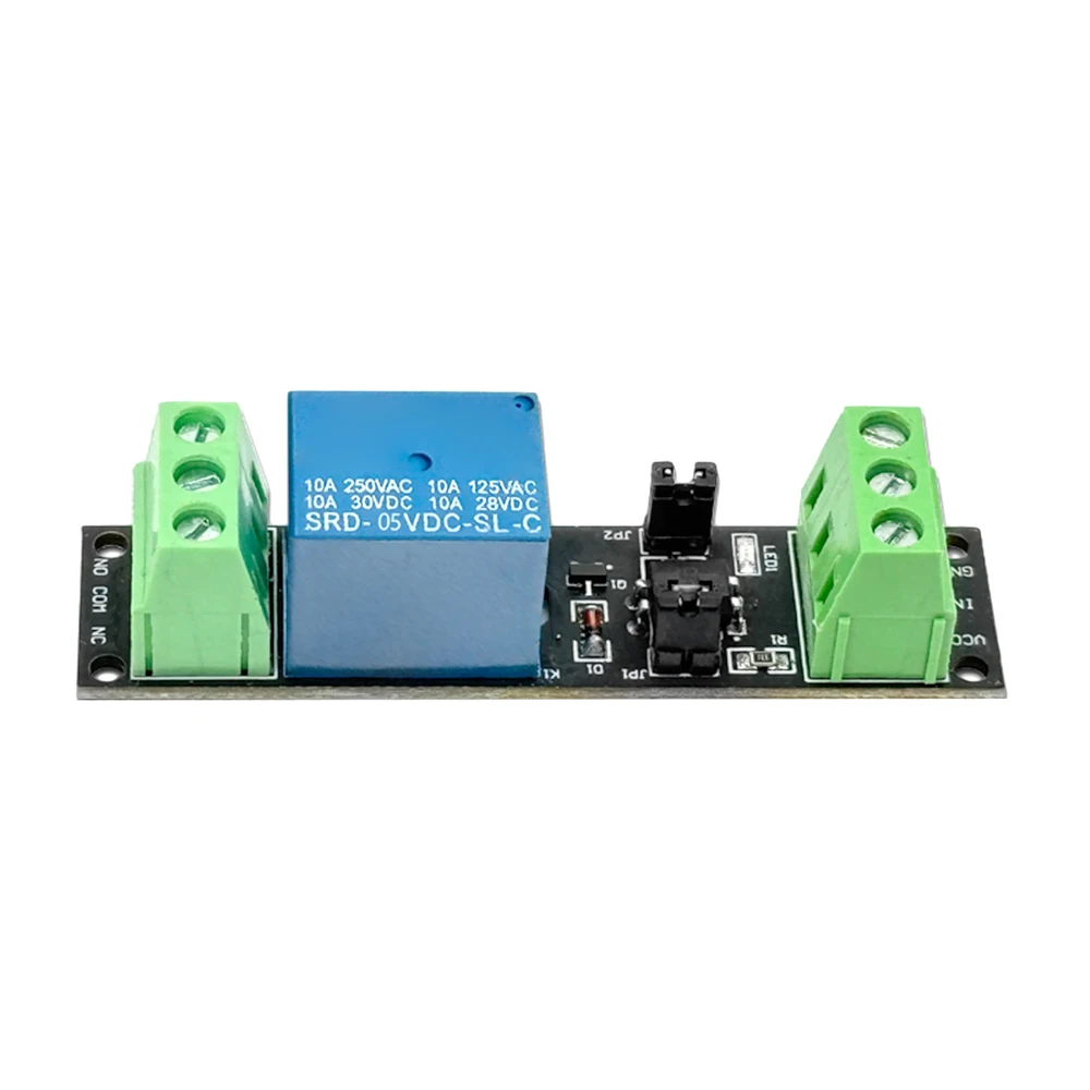 AEDIKO 4pcs DC 24V Relay Module - 1 Channel With Optocoupler Isolation, High/Low Level Trigger, 10A Load - View #3