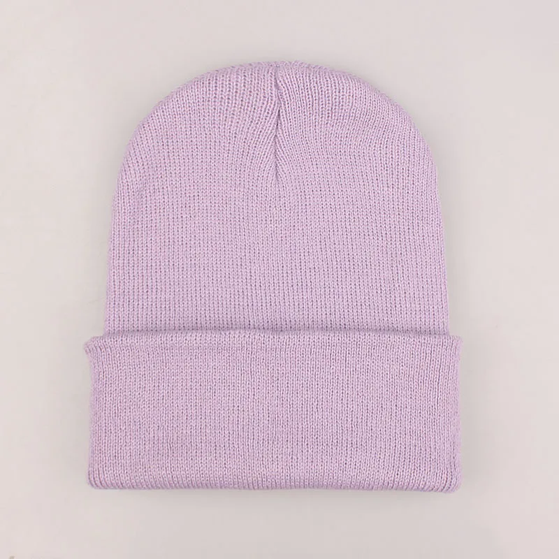 Winter Hats for Woman New Beanies Knitted Fluorescent Hat Girls Autumn Female Beanie Caps Warmer Bonnet Ladies Casual Gorros 