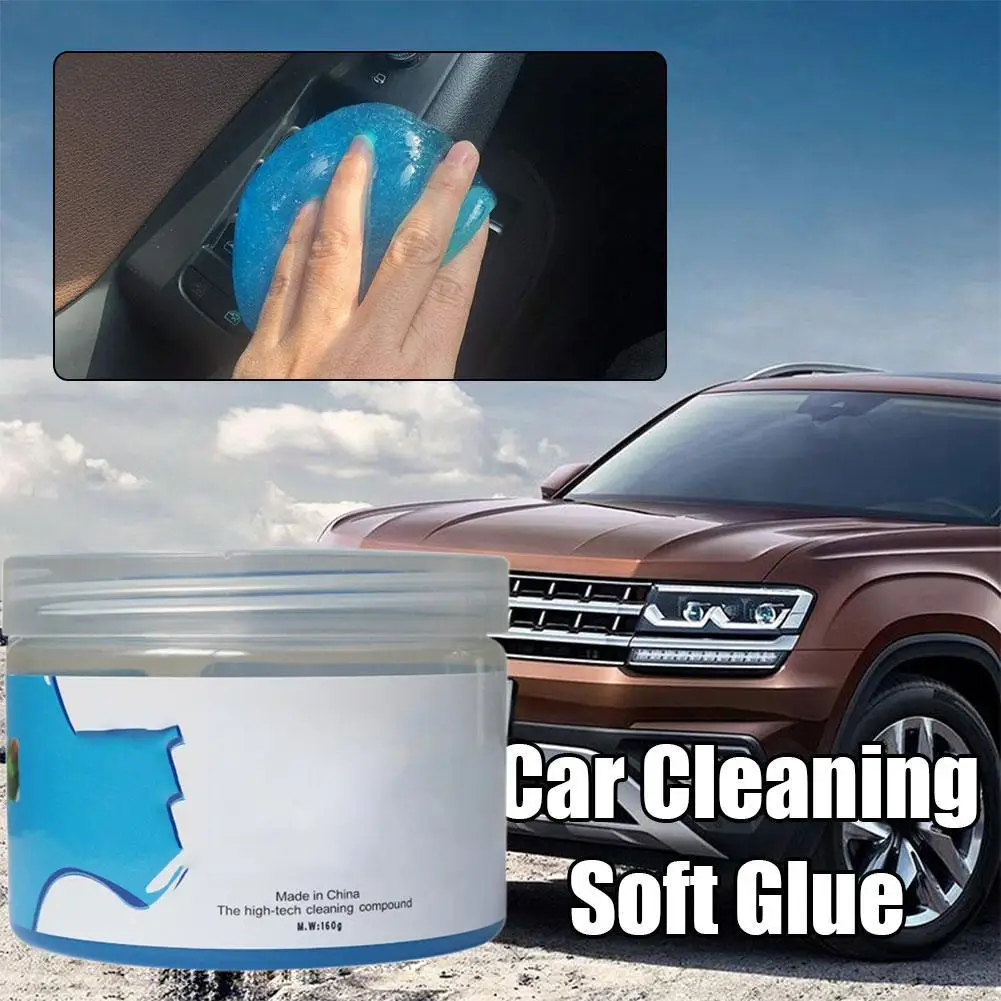 Car Cleaning Gel Multifunctional Air Vent Outlet Dashboard Mud Dust Magic Cleaning Tool Remover Tool Laptop Dirt Clean Wash A6N7