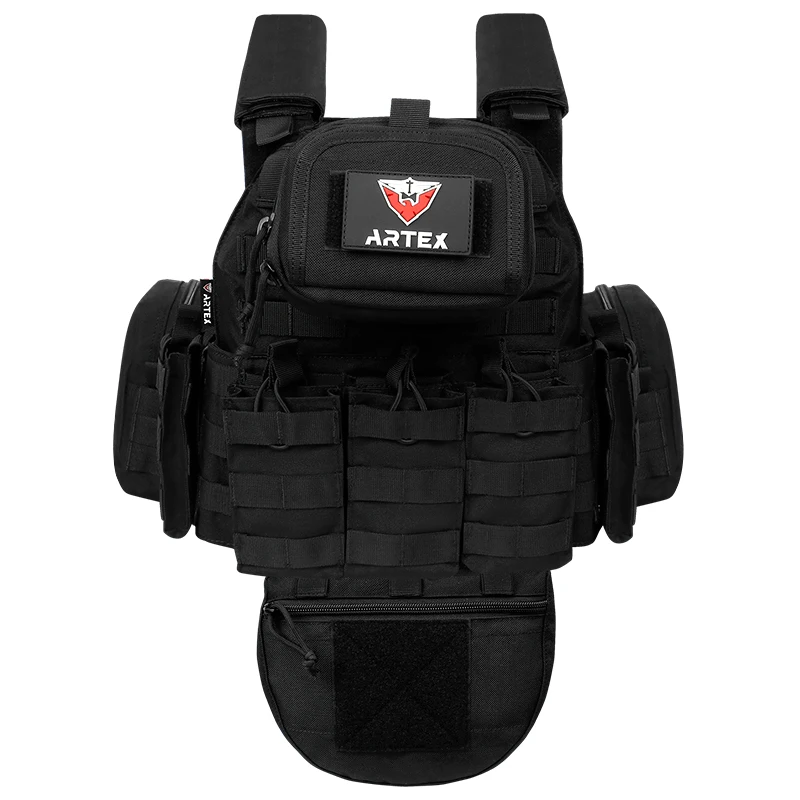 Artex 1000D High-Strength Wear-Resistant Waterproof Modular Tactical Vest Airsoft Vest CS Game Outdoor 8128