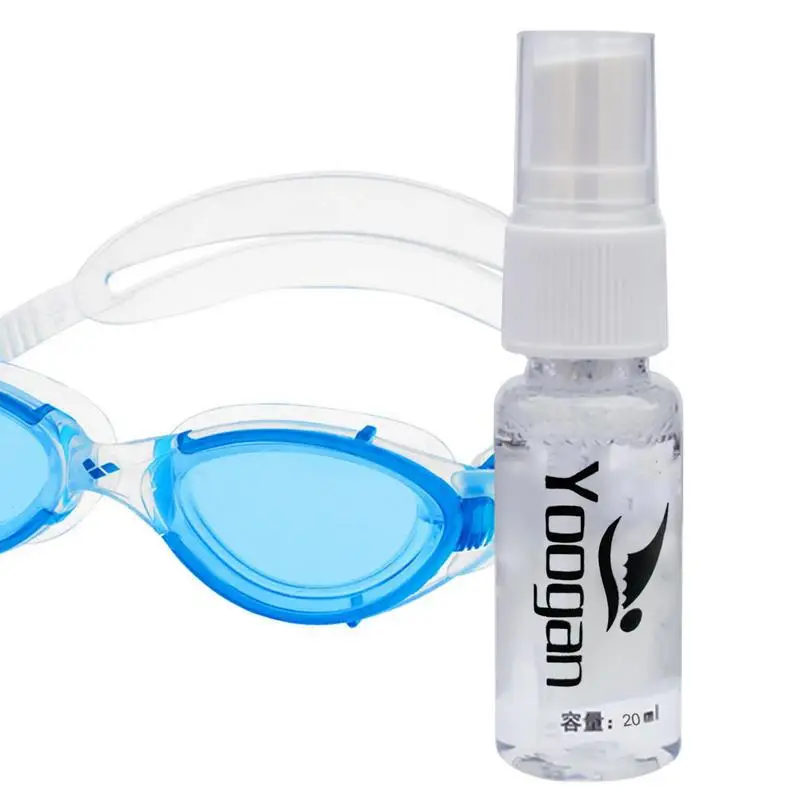 20ml Anti-Fog Spray Bottle Lens Cleaner Sports Glasses Solid Antifogging Agent Diving Goggles For Swim Dive Goggles(only bottle)