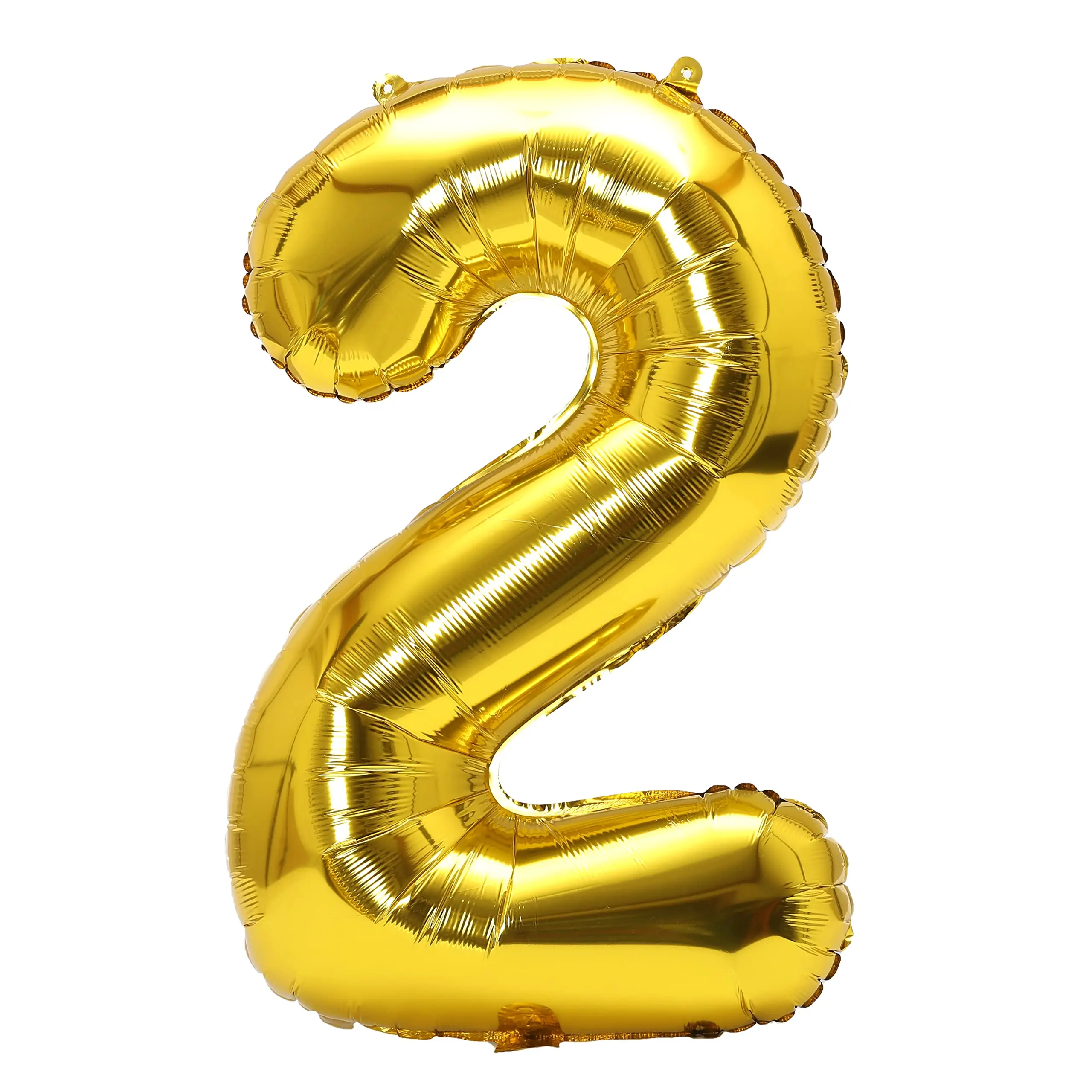 Rainbow Gradient Number Foil Balloon for Celebrations – 32-Inch