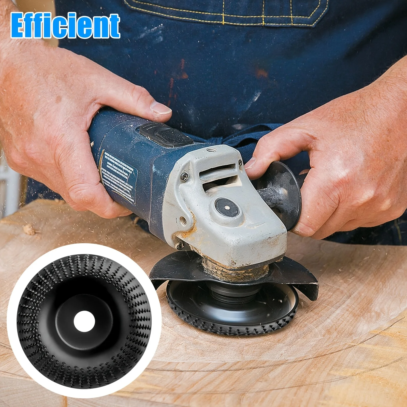 Quick-Shape Wood Grinder Wheel Transform Carve Sand Angle Grinder