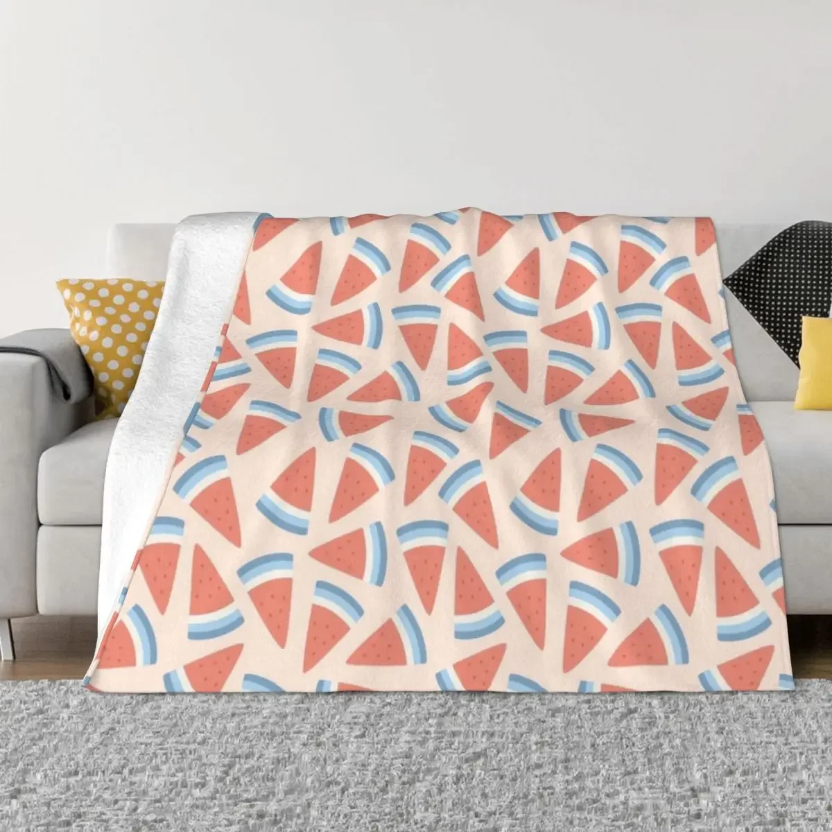 

Watermelon Throw Blanket Bed covers Plush Extra Large Throw Blankets