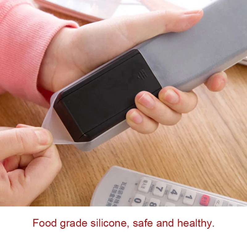 Transparent Silicone Remote Control Case Home Air Conditioning TV Anti-dustwaterproof Cover Soft Decoration