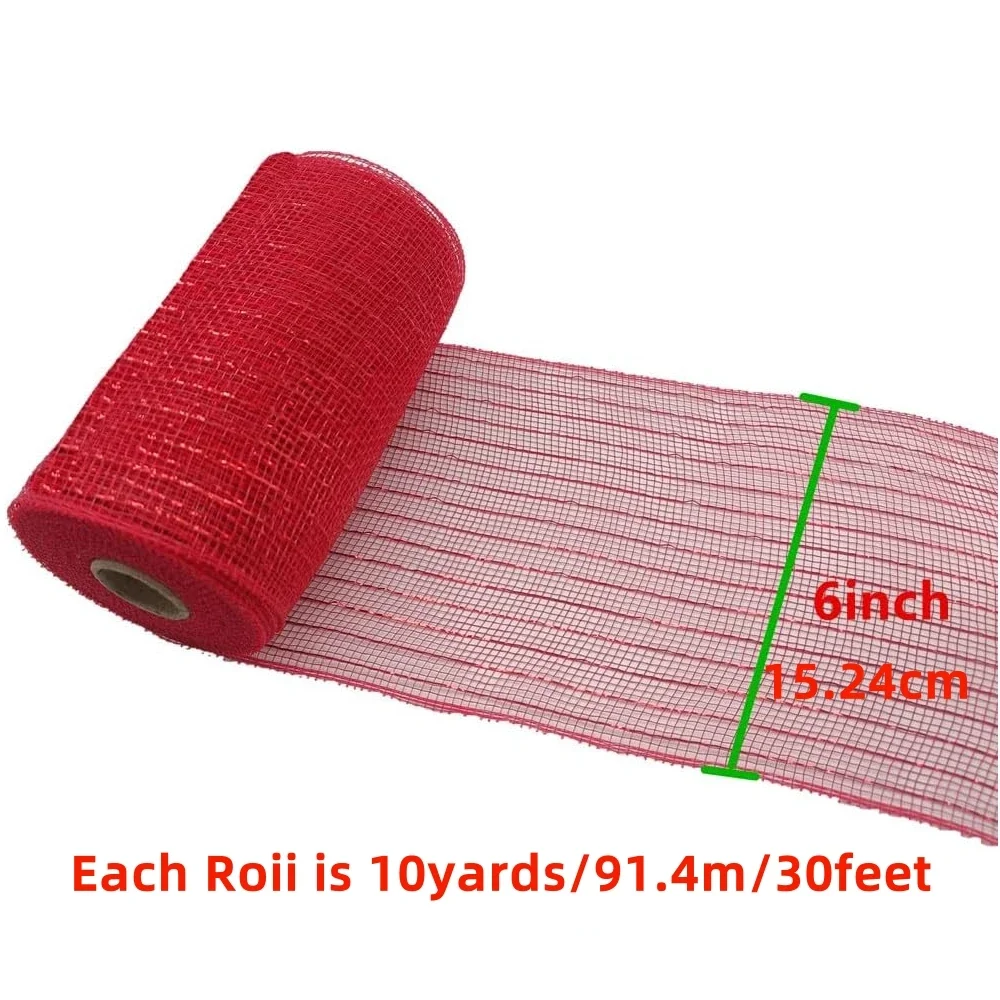 6-Inch Mesh Ribbon Roll 2