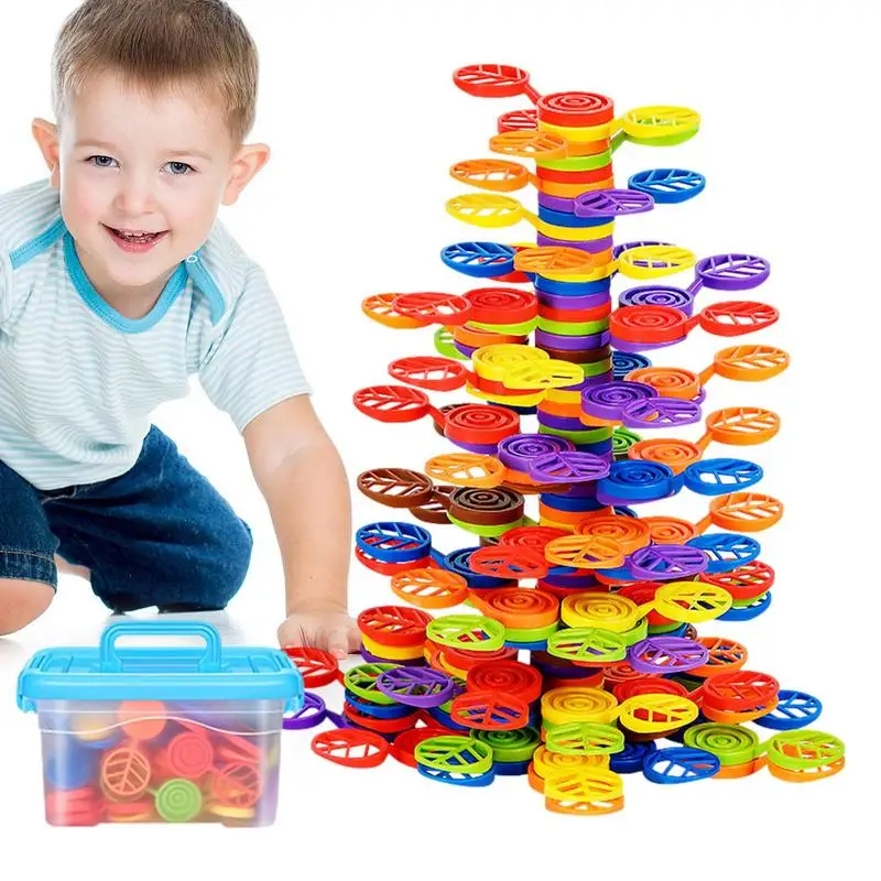 

Block Stacking Toy Stacking Blocks For Kids Balance Building Blocks Puzzle Fun Educational Activities Balancing Game For