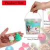 Christmas 24PCS for Kids Adult Santa Claus Snowman Squishy Fidget Toys Mini Mochi Party Favors Tress Relief Toy with Storage Box 2