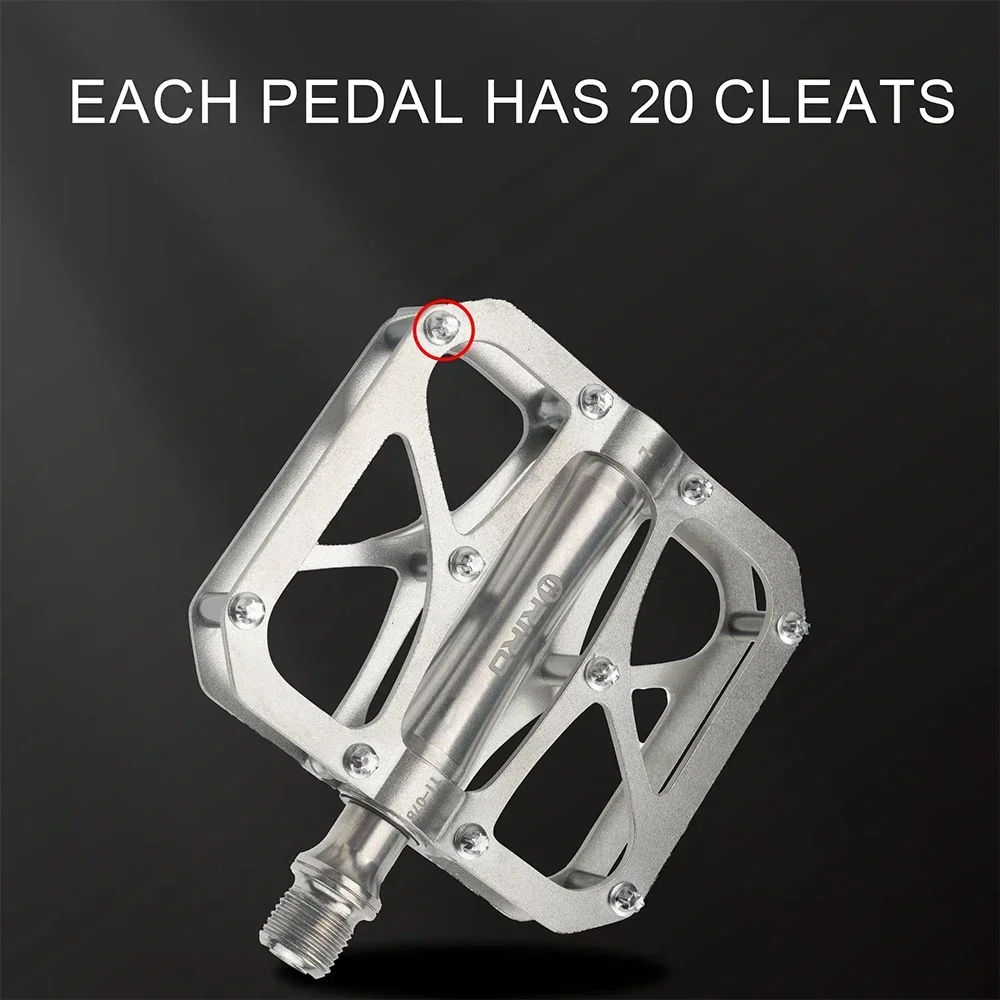 RIRO TI-078 Ultralight Titanium Alloy Bike Pedals 3-Bearing Waterproof Anti-Skid Road MTB BMX - Image 3