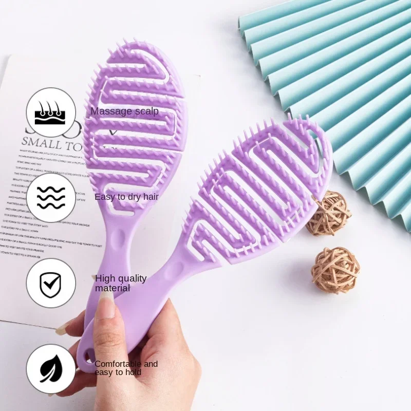 Scalp Massage Curly Hair Brushes Comb Bath Untangling Hairbrush Health Care Tools curly hair brush hair brush comb hair comb For Women Baby