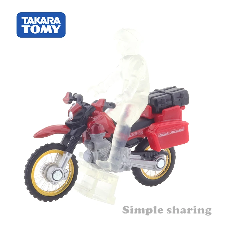 Takara Tomy Tomica No.40 파이어 바이크 퀵 어태커 1:32 합금 장난감, 자동차 다이캐스트 금속 모델