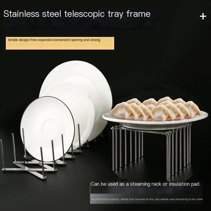 Adjustable Stainless Dish Rack 3