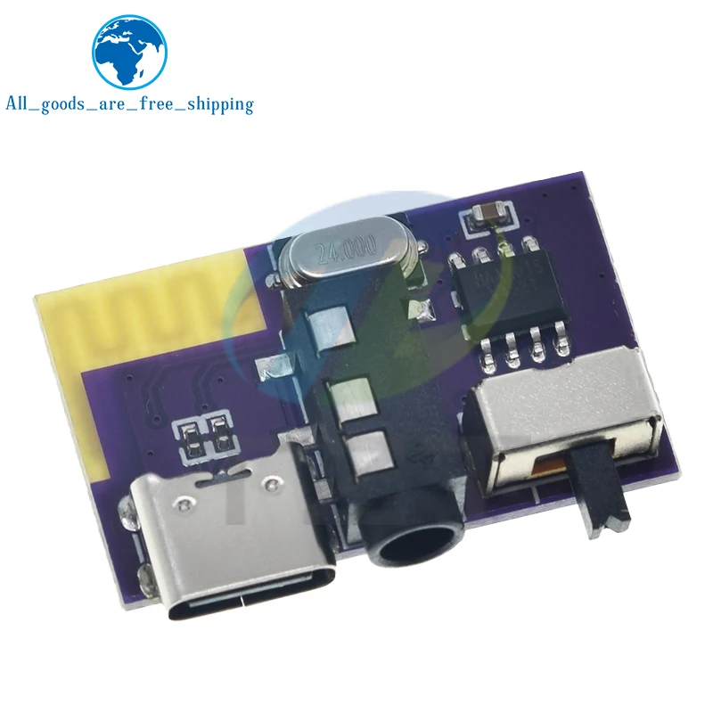 DC 3,5 V-5 V 5 W Bluetooth-5,4 Verstärker MP3 Player Modul TWS 3,5 mm AUX Empfänger DIY Lautsprecher