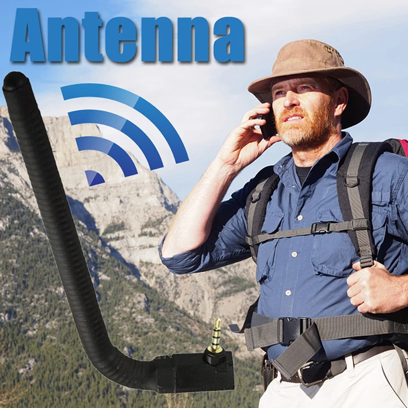 Universal Mobile Phone External Wireless Antenna 6DBI 3.5mm Jack Phone Signal Booster Signal Strength Booster For Cell cell phone signal booster antenna